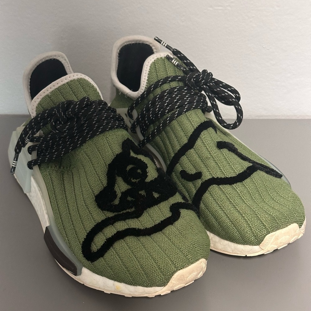 Adidas NMD x Pharrell x BBC Ice Cream Human Race Running Dog Sneakers